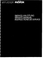 Revox A-700-Service-Manual1-0
